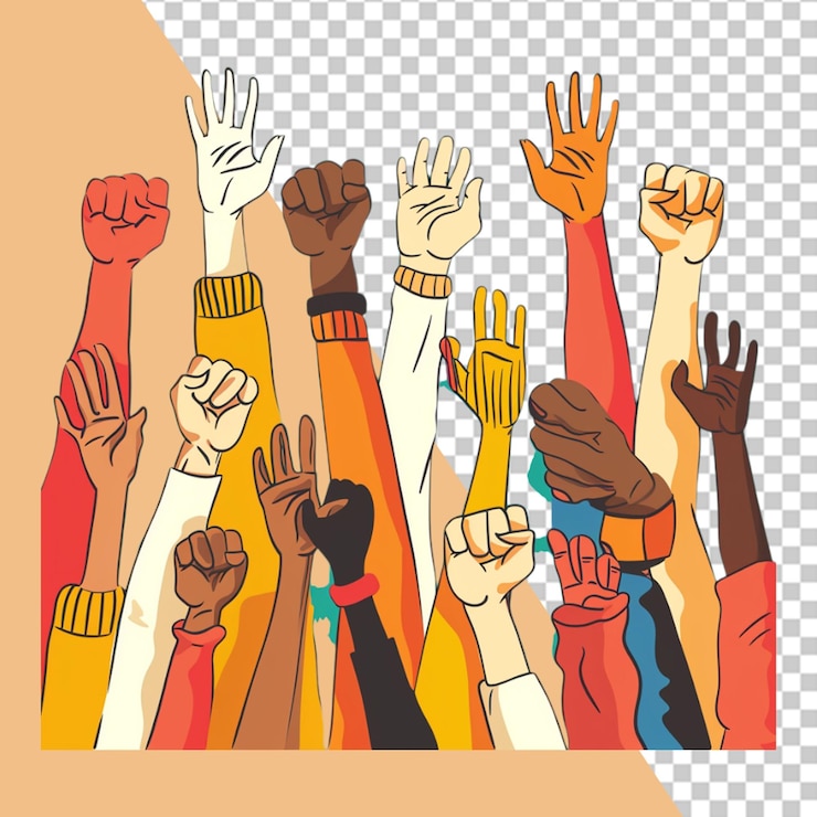 PSD célébration de la fête du travail png illustration