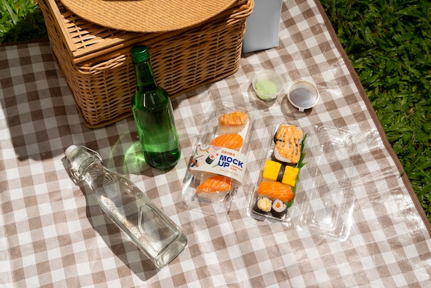 Célébration de la journée du sushi avec pique-nique