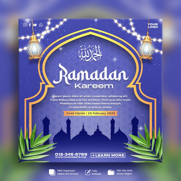 Celebrazione del Ramadan Kareem