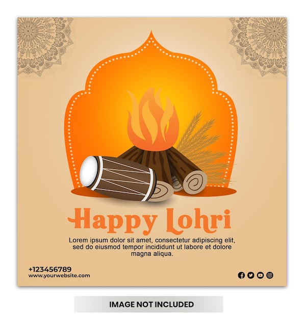Celebrazione di Lohri Instagram Post