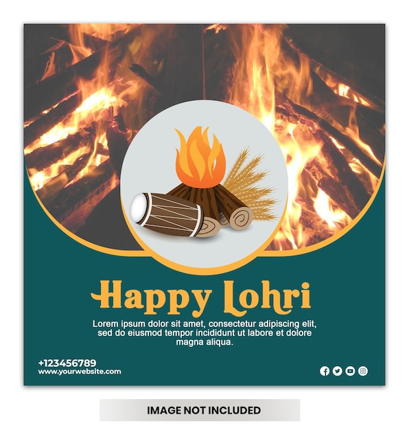 Celebrazione di Lohri Instagram Post