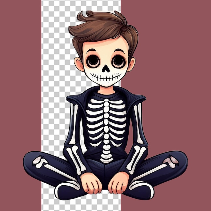 PSD celebrazioni di halloween png illustrazione