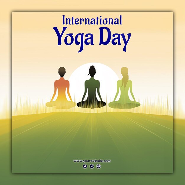 PSD celebre o dia internacional do yoga por um post nas redes sociais.