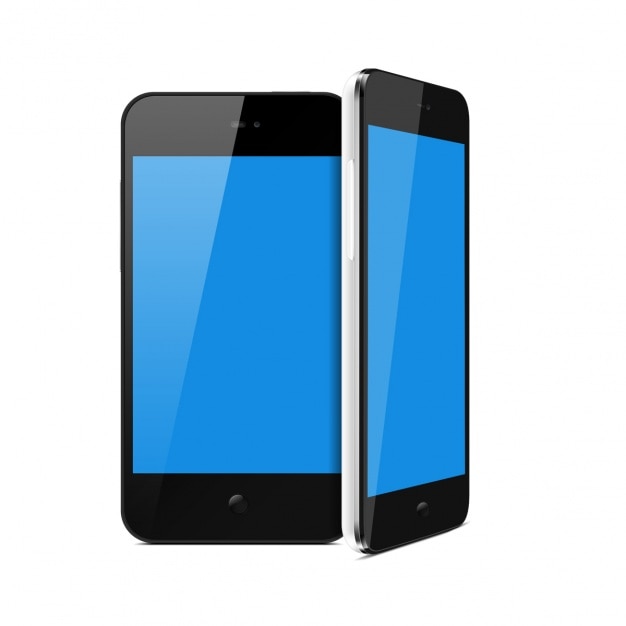 Cellulare mock up di progettazione