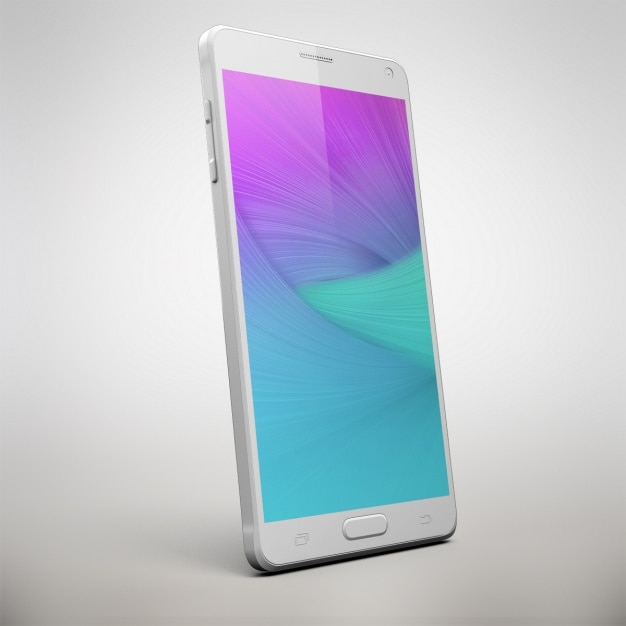 Cellulare mock up di progettazione
