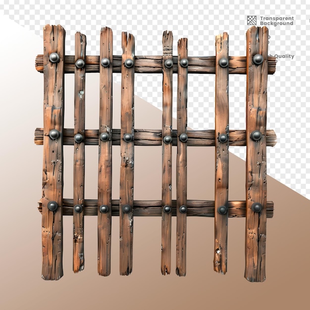 PSD cerca de madeira elemento 3d composicao venja de madera composición del elemento 3d del cerco de madeira