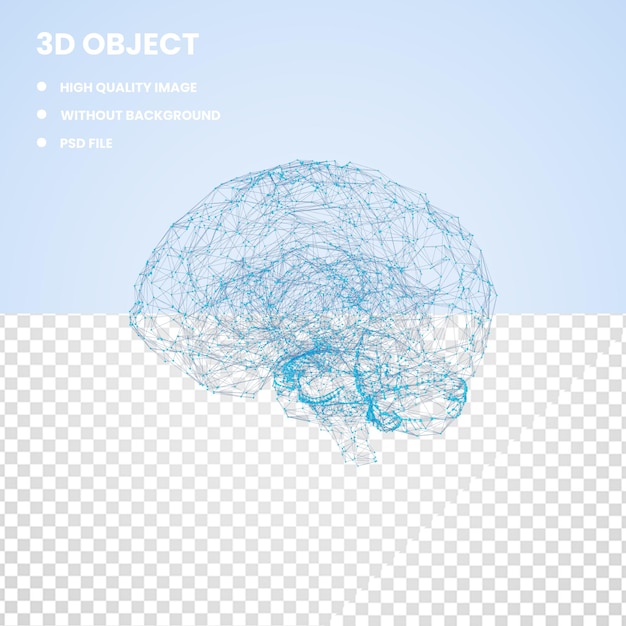 PSD cérebro 3d