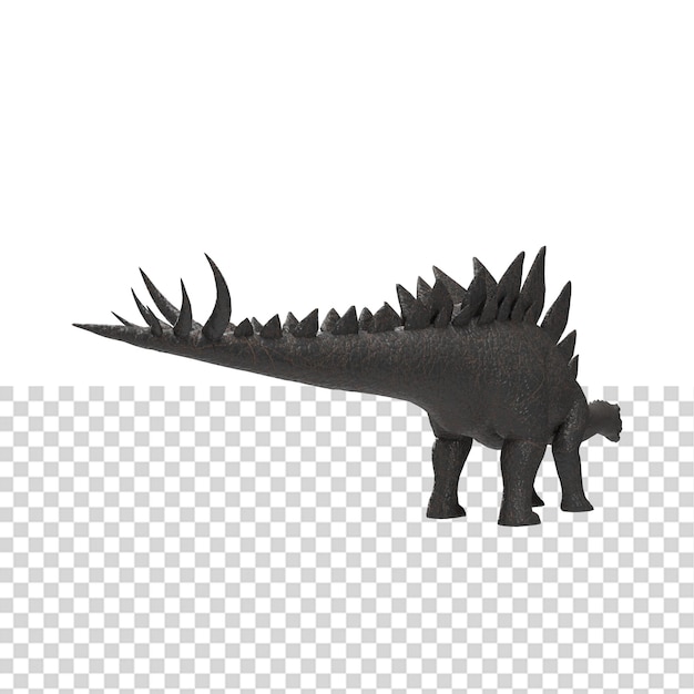 Cerrar en dinosaurio aislado