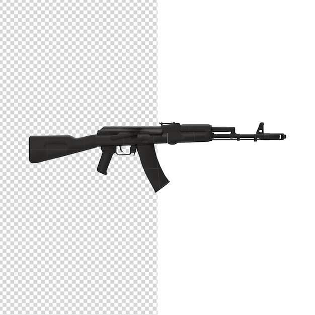 cerrar en pistola psd premium aislado