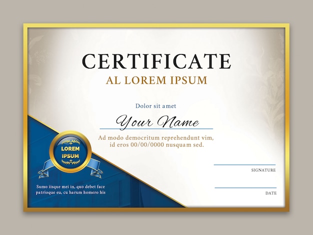 Certificado de modelo conquista