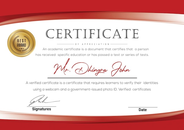 Certificado