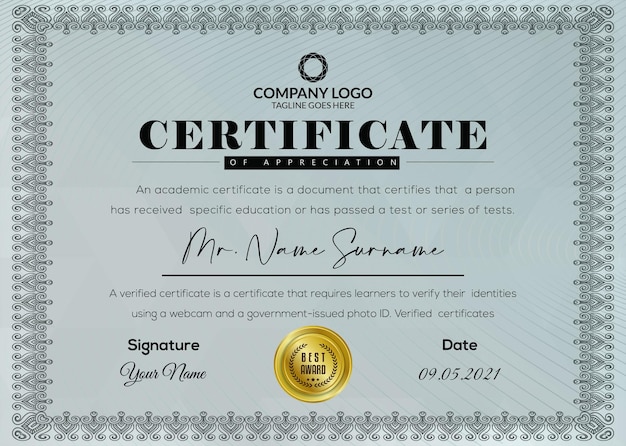 Certificato