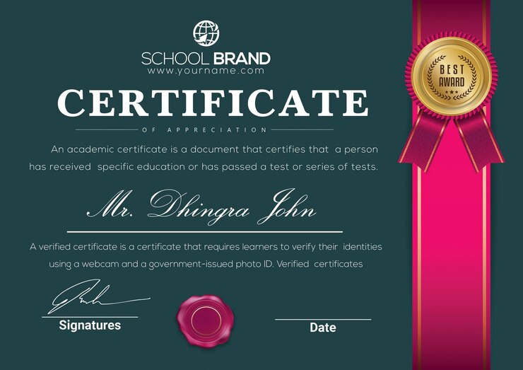 Certificato
