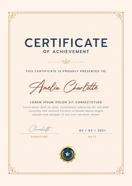 certificato