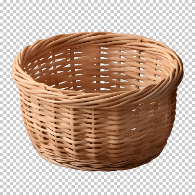 PSD cesta png isolada em fundo transparente