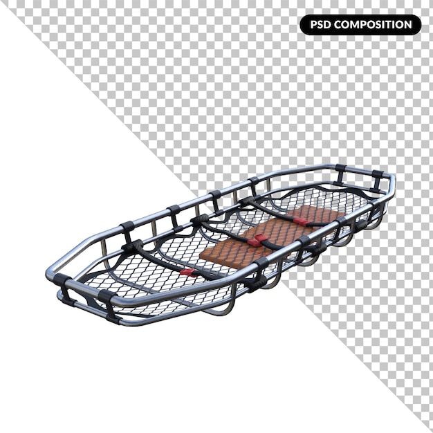 Cesta de Stokes renderizado 3d aislado