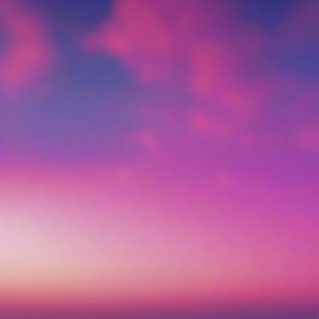 PSD céu de cor safira e rosa ao pôr-do-sol