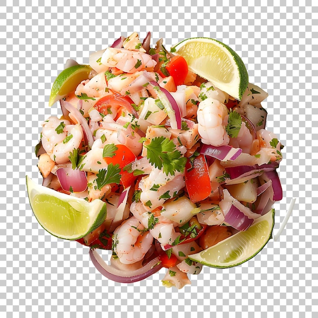 PSD ceviche png com fundo transparente