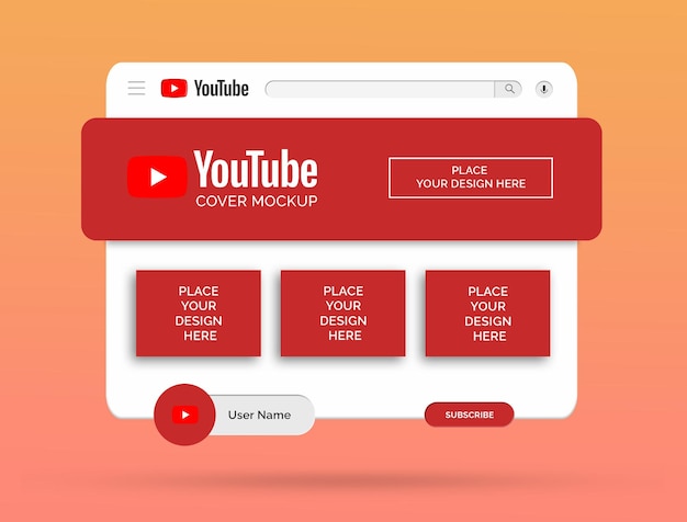 La chaîne YouTube couvre la maquette