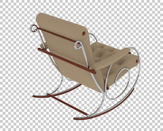 Une chaise à bascule élégante