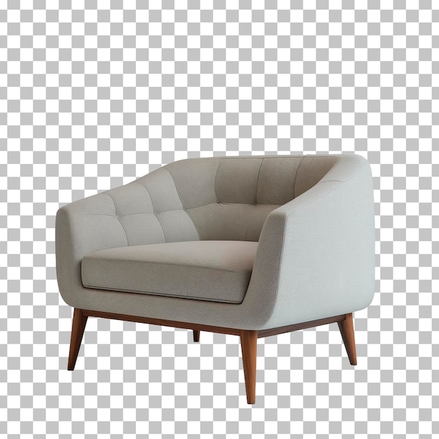 Une Chaise Avec Un Coussin Blanc Qui Dit Un Sur Elle