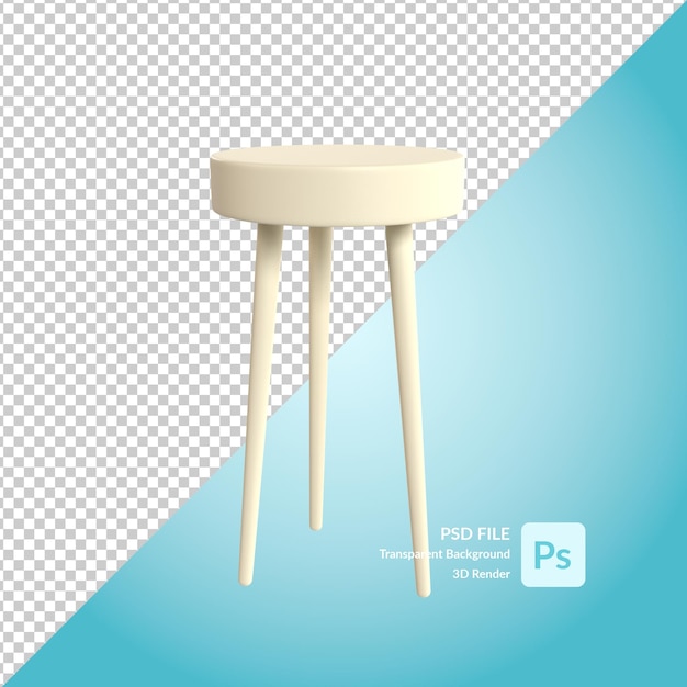 Chaise Moderne Rendu 3d Illustration