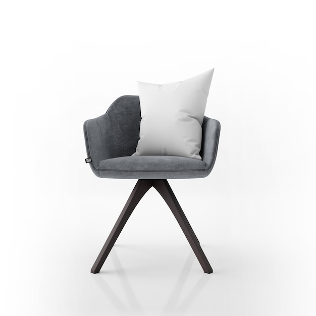Chaise et oreiller
