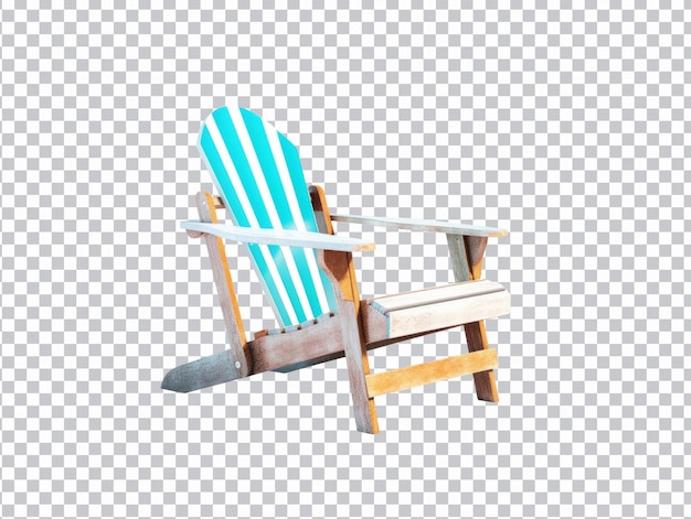 PSD une chaise de plage png