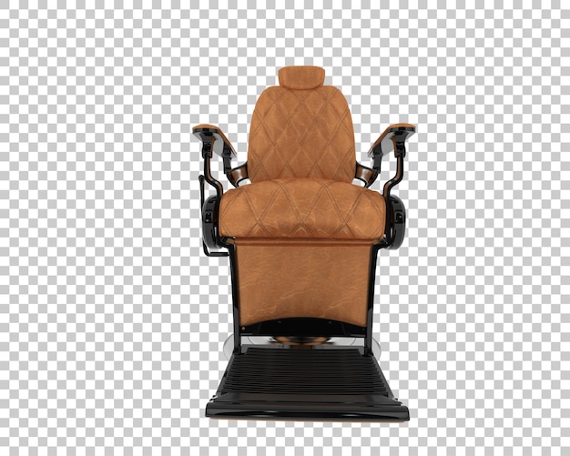 Chaise De Salon De Coiffure Isolée Sur Fond Transparent Illustration Du Rendu 3d