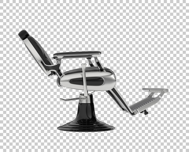 Chaise De Salon De Coiffure Isolée Sur Fond Transparent Illustration Du Rendu 3d