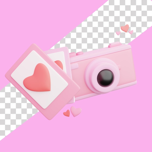 PSD chamera 3d saint valentin