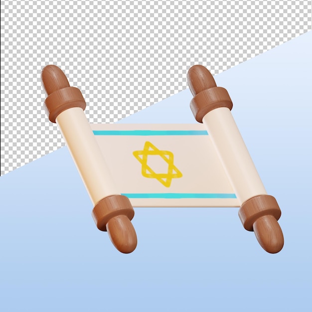 Chanukka-Feier 3D-Icon-Set