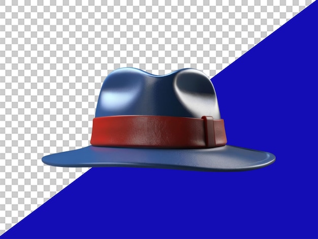 Chapeau 3d Personnage Fictif Sur Fond Transparent