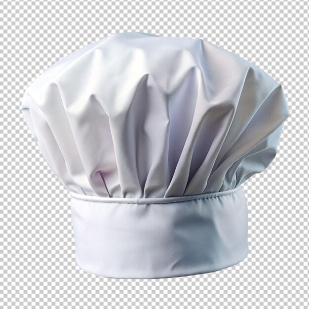 PSD chapeau de chef fond transparent