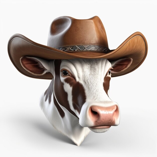 Chapeau De Cow-boy Psd Sur Un Fond Sombre