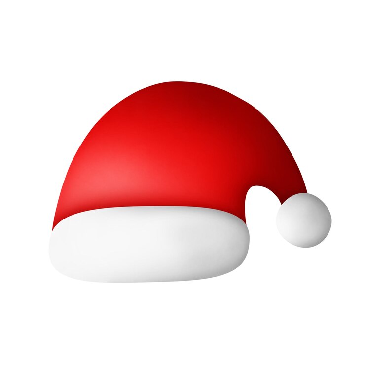 PSD le chapeau du père noël