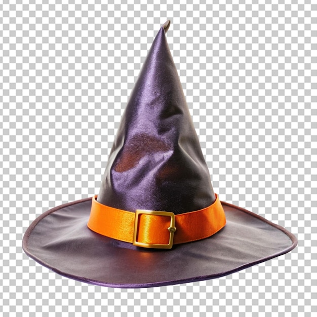 PSD un chapeau de sorcière sur un bg transparent