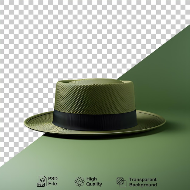 PSD chapéu isolado em arquivo png de fundo transparente