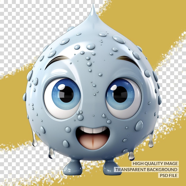 PSD character3d png clipart transparente fundo isolado