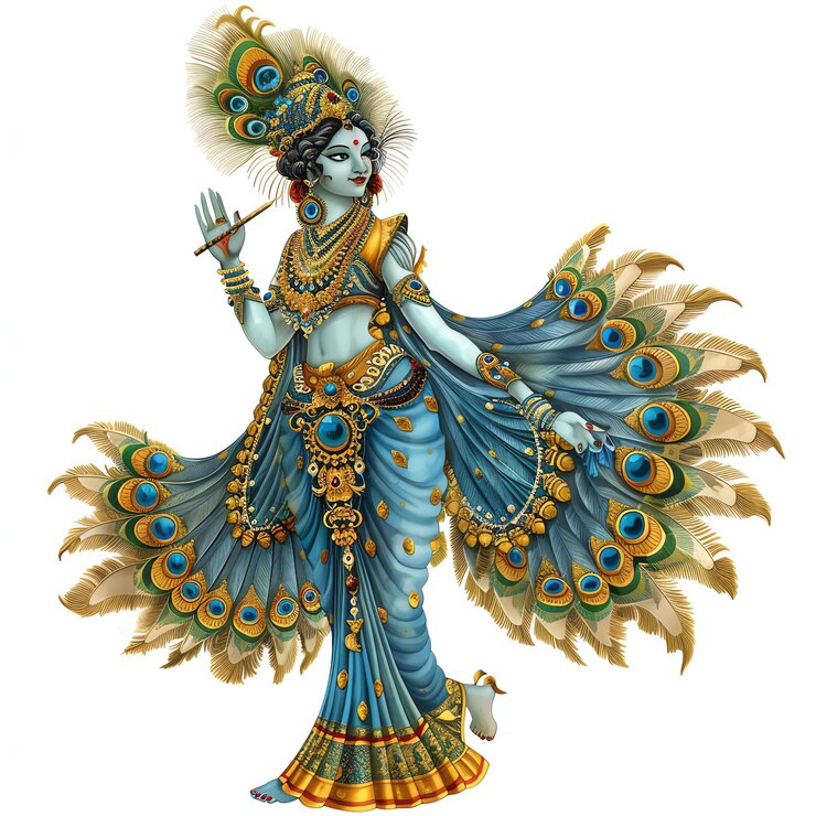 PSD charanamrit ilustração indiana realista