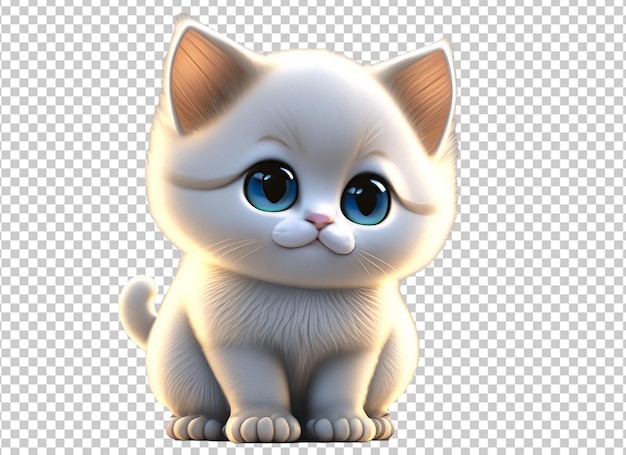 Le chat en 3D