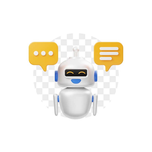 Chatbot-3D-Symbol