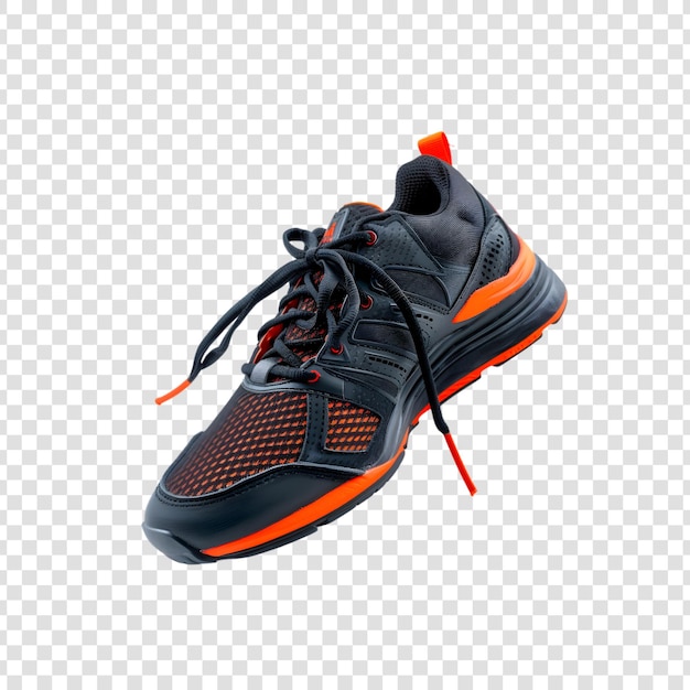 PSD chaussures de course ou de sport sur fond transparent