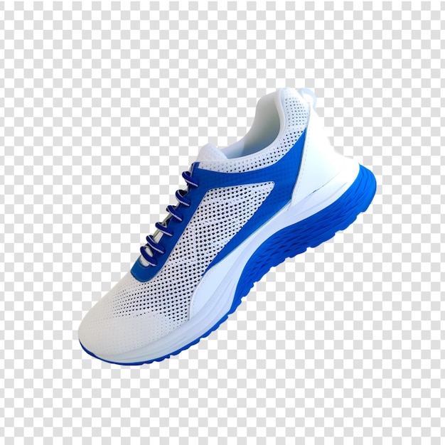 PSD chaussures de course ou de sport sur fond transparent