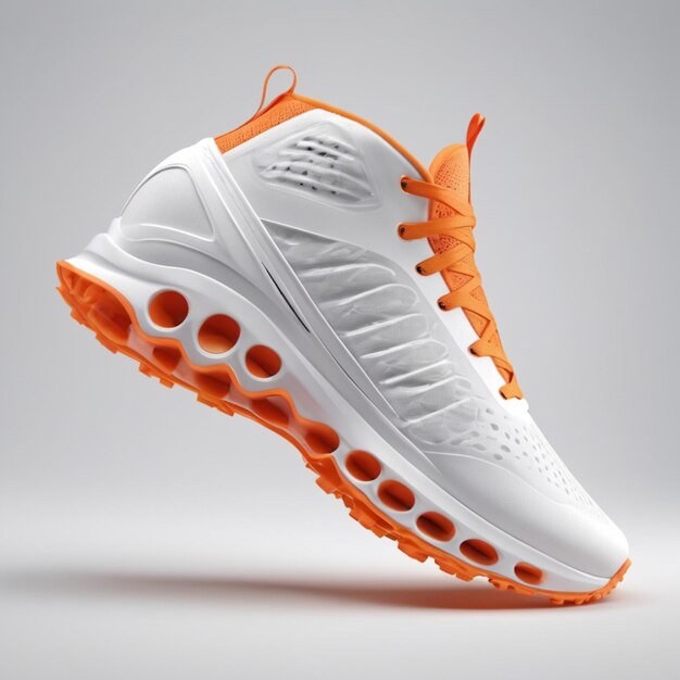 PSD des chaussures de sport psd sur fond blanc