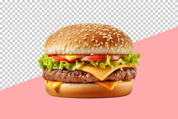 Un Cheeseburger, Un Objet Isolé.