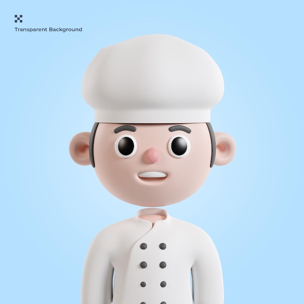 Chef 3d avatar