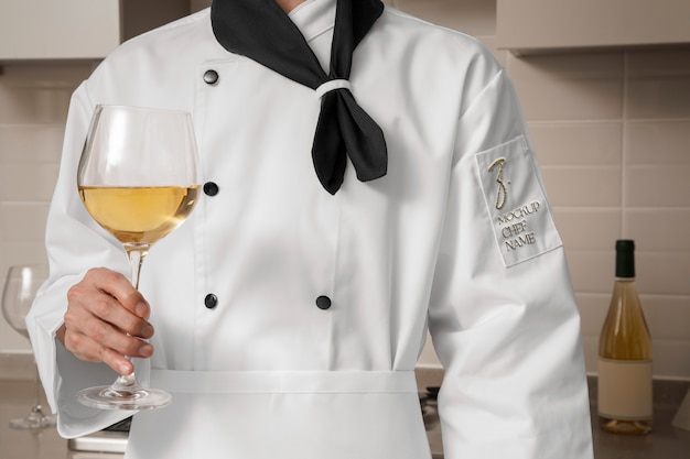 Chefjacke-Mockup