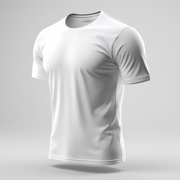 PSD une chemise blanche avec un col blanc qui dit chemise