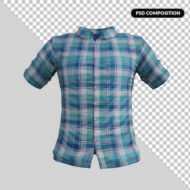 Chemise Homme Rendu 3d Psd Premium